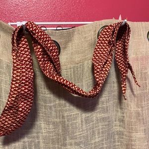 Vintage Silk recycle Sari SashesHead Wrap NeckTie